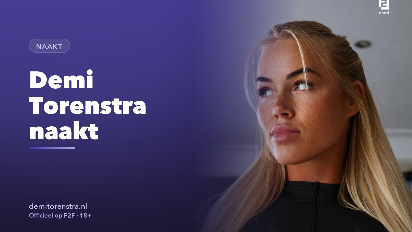 Demi Torenstra naakt: waar haar echte foto's staan