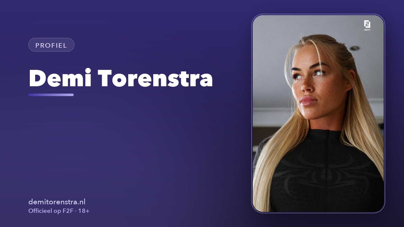 Demi Torenstra: wie is Demiix?